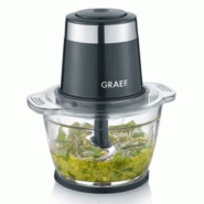 Graef CH502EU Moulin à légumes électrique - noir CH502EU