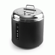 LACOR chafing dish soupe NOIR 3,2 L 400 W 69680 - inox 8414271696800