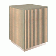Podium Grand Vertigo T01 MDF naturel finition orme 45x45x60cm