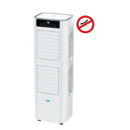 Rafraîchisseur par évaporation 50L avec dispositif anti-moustique/à ions négatifs - Débit d'air 10000 m3/h - Brezza FRE10E