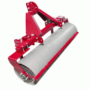 Rouleau agricole lestable 140 cm pour tracteur - Attelage 3 points - Remplissage eau 100 L Torros TADR140