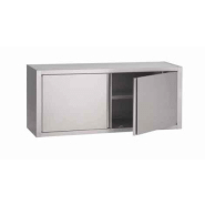 Armoire murale portes battantes Inox AISI 430 (Longueur : 2300 , Profondeur : 600) - Longueur:2300,Profondeur:600_0