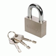Cadenas en Acier 50 mm – Sécurisé et Durable – Protection Optimale pour Vos Effets Personnels - Silverline - gris 5060012965259 Cadenas en Acier 50 mm – Sécurisé et Durable – Protection Optimale pour Vos Effets Personnels - Silverline - gris 5060012965259