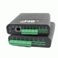 Ipio8 - modules 8e tor / 8s tor, port ethernet, manageable ip, snmp, boîtier 230vac
