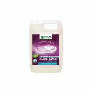 Lvp clean power nettoyant detachant surfaces lavables ecologique ph :11 / 11,5 (3719) bidon de 5l