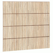 Panneau rainuré R30 L120xP120cm épaisseur 18mm - bambou