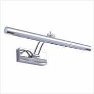 Papuq Applique murale LED 6 W, lumière chaude 3000 K, chrome brillant 40 cm, style traditionnel et élégant, articulée et orientable. - gris acier Papuq Applique murale LED 6 W, lumière chaude 3000 K, chrome brillant 40 cm, style traditionnel et élégant, articulée et orientable. - gris acier