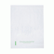 Sacs en liasses de 50 microns 23x31cm - par 200 - réutilisable et recyclable - polypropylène
