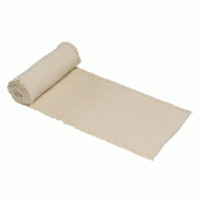 Chemin de table coton Authentic blanc cassé 30cm x 3m