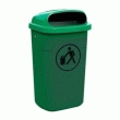 Corbeille plastique Classic - 50 litres - PEHD injecté - UV stabilisé Corbeille plastique Classic - 50 litres - PEHD injecté - UV stabilisé