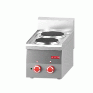 Fourneau 2 plaques électriques à poser Gastro M 60/30PCE - inox GN017
