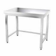 Table de travail en inox 1200 x 600 mm avec renfort PREMIUM / GOLDINOX - inox 3701770803750 Table de travail en inox 1200 x 600 mm avec renfort PREMIUM / GOLDINOX - inox 3701770803750