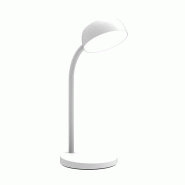 UNILUX Lampe de bureau Tamy, à LED, coloris blanc - 3595560034284