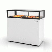 Vitrine chauffante INTEGRA basse chaleur sèche sur base - 1200 mm - 1 niveau - H1150 mm - IN120/20-115C | Sayl Barcelona