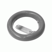 Anneau vide ordure avec aimant gris 200mm