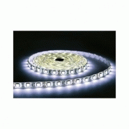 Bande led blanc 4000°k 5 m 60 leds 14.4 w / m ip67 24v silicon