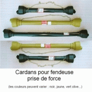 Cardan pour fendeuse sur prise de force 121-130 cm 1 3/8 6 dents Cardan pour fendeuse sur prise de force 121-130 cm 1 3/8 6 dents