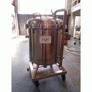 Cuve en acier inoxydable 160 litres d'occasion - référence : c5384