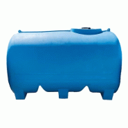 Cuve transport d'eau 5000L - PREMIUM - Vanne femelle PVC DN50 - Système antiballant - Fabrication française