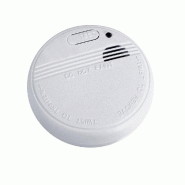 Détecteur de fumée photosensible KD-133 - Livré avec pile 9V incluse