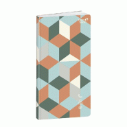 Quo Vadis - Répertoire alphabétique - Nova - Multicolore - 8,8x17 cm - Papier Clairefontaine blanc - Fabrication française - blanc papier 972065Q