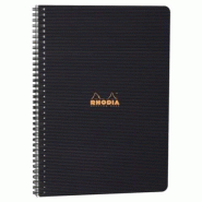 RHODIA Lot de 5 Meeting Book Active A4+, 160p./80 feuilles microperforées 90 g/m² reliure intégrale, pré-imprimé - 3037921199404