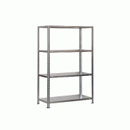 SimonRack Étagère métallique avec vis 1500x1000x400 mm, 4 niveaux, point de flexion 75 kg, Galvanisé - Advantage - métal 8425437129803