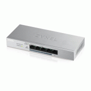 Zyxel GS1200-5HP v2 Géré Gigabit Ethernet (10/100/1000) Gris Connexion Ethernet, supportant l'alimentation via ce port (PoE)