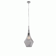Bonetti Illumina Zeus Suspension Iron verre pyrex gris 1 lumière 150 d.20 BL270-S1-GR - gris 8050713218263