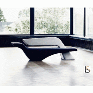 Canapé 2 places Pierce- Softline - Feld Gris 620