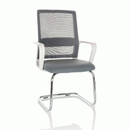 Chaises cantilever VISITER W Gris hjh OFFICE - gris polyester 729442