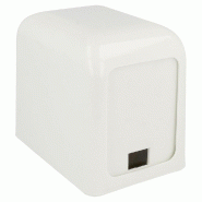Distributeur 100 serviettes Mini servis ABS blanc 15x10x12,5cm