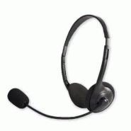 MCL CSQ-M2/NZ casque Avec fil Arceau Bureau/Centre d'appels Noir