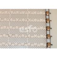 Mt-e - bandes modulaires - esfo metalbelts - présente un pas de 50,8 mm
