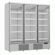 Réfrigérateur 3 portes en verre jde-1530r 7455.2205 COMBISTEEL