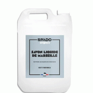 SPADO Bidon de 5 litres de Savon liquide de Marseille, enrichi à l'huile d'Olive. 100% Végétal - 4241922 SPADO Bidon de 5 litres de Savon liquide de Marseille, enrichi à l'huile d'Olive. 100% Végétal - 4241922