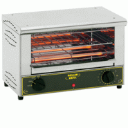 Toaster professionnel Roller Grill - simple ou double étage - 2 kW ou 3 kW - rendement jusqu'à 300 toasts/heure Toaster professionnel Roller Grill - simple ou double étage - 2 kW ou 3 kW - rendement jusqu'à 300 toasts/heure