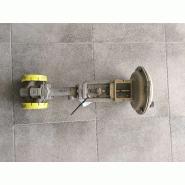 Vanne proportionnelle samson dn25 pn40 avec actionneur pneumatique 324102