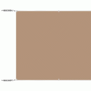 VidaXL Auvent vertical Taupe 140x800 cm Tissu oxford Modèle Lumina Soleil - 148413