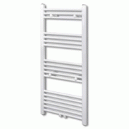 VidaXL Radiateur Sèche Serviettes Vertical De Salle De Bain 600x1160mm - blanc 140844 VidaXL Radiateur Sèche Serviettes Vertical De Salle De Bain 600x1160mm - blanc 140844