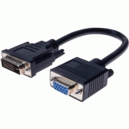 Adaptateur dvi-i m/vga f 15cm 127444