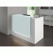Borne d'accueil compacte Z2 - Officity - 146, Blanc mat, Blanc_0