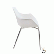 Chaise empilable GUADA - Blanc