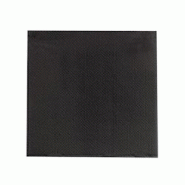 ECOLOMIQUE - 40 Pcs - Serviette micropoint noire 2 plis 38 x 38 cm - ECO210SMP3838N - noir papier ECO210SMP3838N ECOLOMIQUE - 40 Pcs - Serviette micropoint noire 2 plis 38 x 38 cm - ECO210SMP3838N - noir papier ECO210SMP3838N