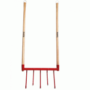 Fourche à bêcher Gouvy - Dentor bio pour permaculture - largeur 465mm, manches bois 110cm