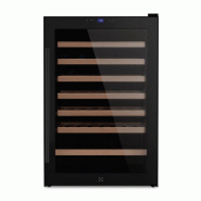 Les Petits Champs CAVCB48 - cave de conservation 48 bouteilles pose libre - noir CAVCB48 Les Petits Champs CAVCB48 - cave de conservation 48 bouteilles pose libre - noir CAVCB48