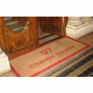 Les tapis coco sur mesure