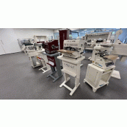 Machine à teinter les tranches - OMAC 997 TR2 pour maroquinerie et chaussures