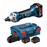 Meuleuse droite 18v ggs 18 v-li + 2 batteries procore 5,5ah + chargeur + coffret l-boxx - BOSCH - 06019b530c - 767655 Meuleuse droite 18v ggs 18 v-li + 2 batteries procore 5,5ah + chargeur + coffret l-boxx - BOSCH - 06019b530c - 767655