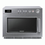 Micro-ondes SAMSUNG avec châssis en acier inoxydable et chambre de cuisson. Dimensions mm 464x557x368(h). Modèle MJ6091AT - 504